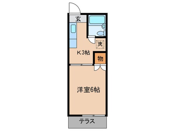 ファミ－ユの物件間取画像